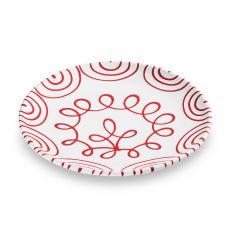 Gmundner Keramik Rotgeflammt Speiseteller Cup (� 25cm)