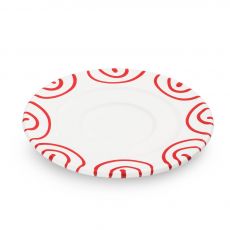 Gmundner Keramik Rotgeflammt Unterteller Kaffee Gourmet (� 16cm)