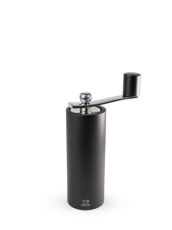 Peugeot ISEN Pfeffermhle aus Holz mit Kurbel, schwarz, 18 cm