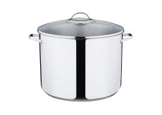 KELOmat CLASSICO Hoher Topf mit Glasdeckel 30cm INDUKTION