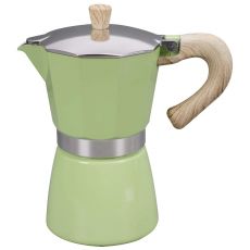 gnali & zani Espressokocher Venezia 9 Tassen gr�n