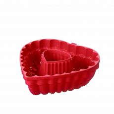 Kaiser Flexo Silikon Herzbundform 27cm