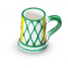 Gmundner Keramik Jagd Stamperl Krug (H: 5,5 cm)