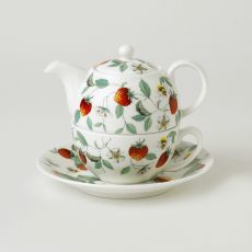 Roy Kirkham Tea for One Set ALPINE STRAWBERRY