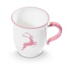 Gmundner Keramik Rosa Hirsch Schokotasse 0,3l