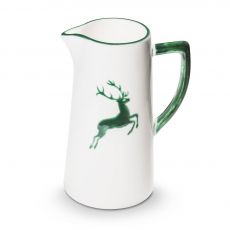 Gmundner Keramik Gr�ner Hirsch Wasserkrug 1,2l