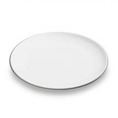 Gmundner Keramik Grauer Rand Speiseteller Cup (� 28cm)