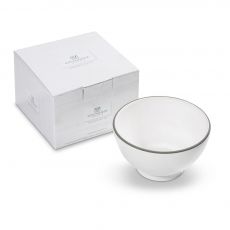 Gmundner Keramik Grauer Rand M�slischale gro� (� 14cm) - Geschenkkarton