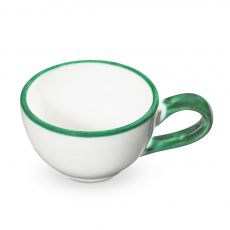 Gmundner Keramik Gr�ner Rand Mokkatasse Classic