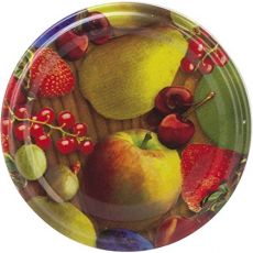Ersatzdeckel Obstdekor twist off 70 mm 10 Stk.