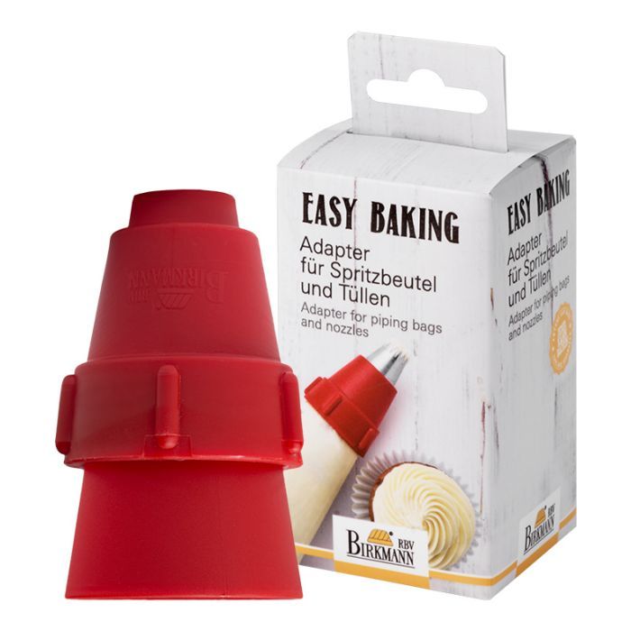 Birkmann, Adapter für Spritzbeutel und Tüllen, Easy Baking, aus