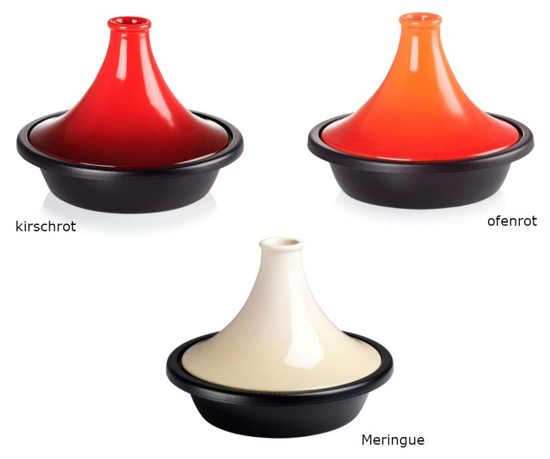 Le Creuset Gusseisen Tagine 31cm 3,7l in 3 Farben