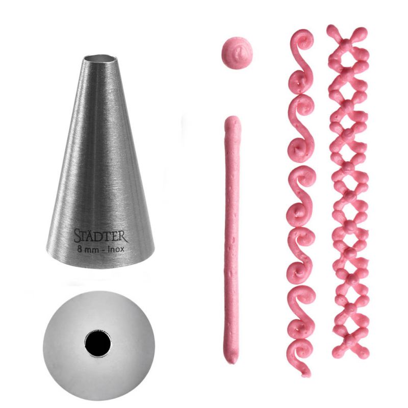 Städter Locttülle 7mm - Professionelle Torten-Dekoration