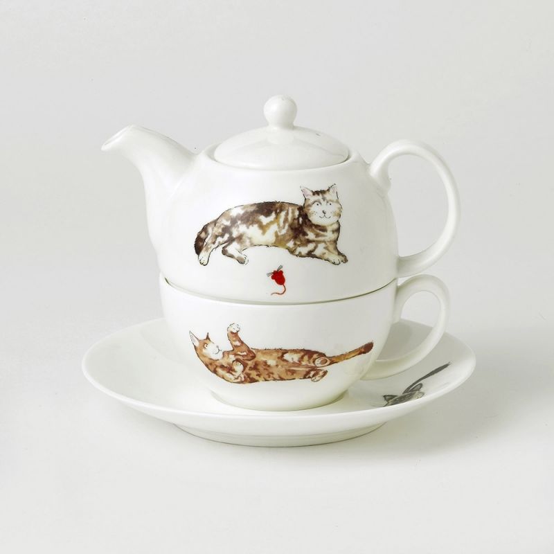 Roy Kirkham Tea for One Set CATS