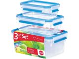 Emsa CLIP & CLOSE Frischhaltedosen-Set 3-tlg.