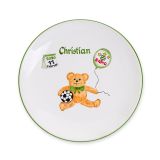 Gmundner Keramik Rapid Wien Teller f�r Kinder personalisierbar