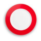 Gmundner Keramik Variation Rubinrot Dessertteller Gourmet 22cm