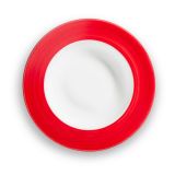 Gmundner Keramik Variation Rubinrot Suppenteller Gourmet