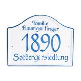 Gmundner Keramik T�rschild personalisiert