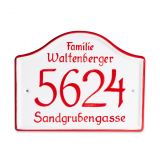 Gmundner Keramik T�rschild personalisiert