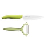 Kyocera Starterset GEN Gem�semesser + Sparsch�ler Keramik gr�n