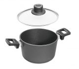 WOLL Titanium Nowo Induction Gusstopf mit Glasdeckel � 20 cm INDUKTION