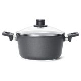 WOLL Titanium Nowo Induction Gusstopf mit Glasdeckel � 24 cm INDUKTION