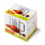 Simax Messbecher aus Glas 1L