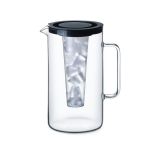 Simax Glaskrug mit Eiseinsatz 2,5L