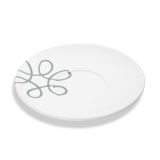 Gmundner Keramik Pur Geflammt grau Unterteller Teetasse Maxima (� 18 cm)