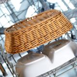 Westmark Saleen Korb rund ca. 18,5 x 10 cm hellbeige