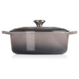 Le Creuset Br�ter oval 35cm 8,9l - Flint Oyster