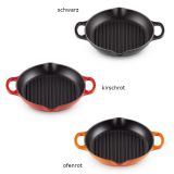 Le Creuset Grillpfanne hoch rund Signature 25 cm - in 3 Farben