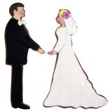 St�dter Ausstecher Br�utigam / Prinz