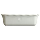 Emile Henry Kastenform mit Wellenrand 30cm - Farine