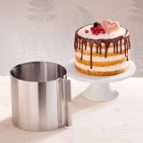 Dr. Oetker Tortenring extra hoch 15cm, verstellbar 16-30cm