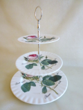 Roy Kirkham REDOUTE ROSE Etagere 3-tlg.