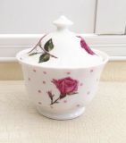 Roy Kirkham ROSE DU TEMPS Zuckerdose mit Deckel