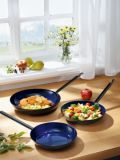 Riess Classic Bauernpfanne schwarz/kobaltblau - 3 Gr��en