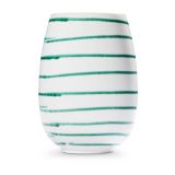 Gmundner Keramik Gr�ngeflammt Vase � 8 cm
