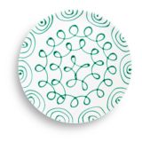 Gmundner Keramik Grngeflammt Platzteller Cup ( 32cm)