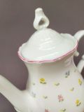 Kaffeekanne Porzellan Streublmchen Pastell