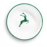 Gmundner Keramik Gr�ner Hirsch M�slischale klein (� 14cm)