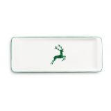 Gmundner Keramik Gr�ner Hirsch Stollenplatte