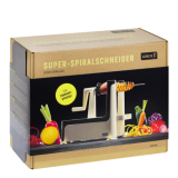 LURCH Super-Spiralschneider inkl. 2 Edelstahl- und 20 Holzspie�en