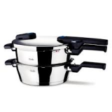 Fissler Vitaquick Schnellkochtopf-Set 2-tlg. 2,5l + 6 l