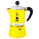 Bialetti Rainbow Espressokocher gelb - 2 Gr��en