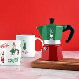 Bialetti Moka Express Tricolore La Mokina Italia 1 Tasse