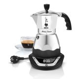 Bialetti Easy Timer Espressokocher elektrisch - 2 Gr��en