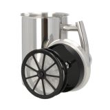 Bialetti Milchsch�umer Cappuccinatore Acciaio Edelstahl 1L